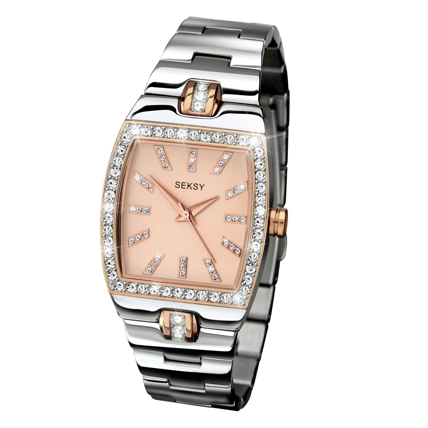 Seksy by Sekonda Ladies Stainless Steel Bracelet Watch