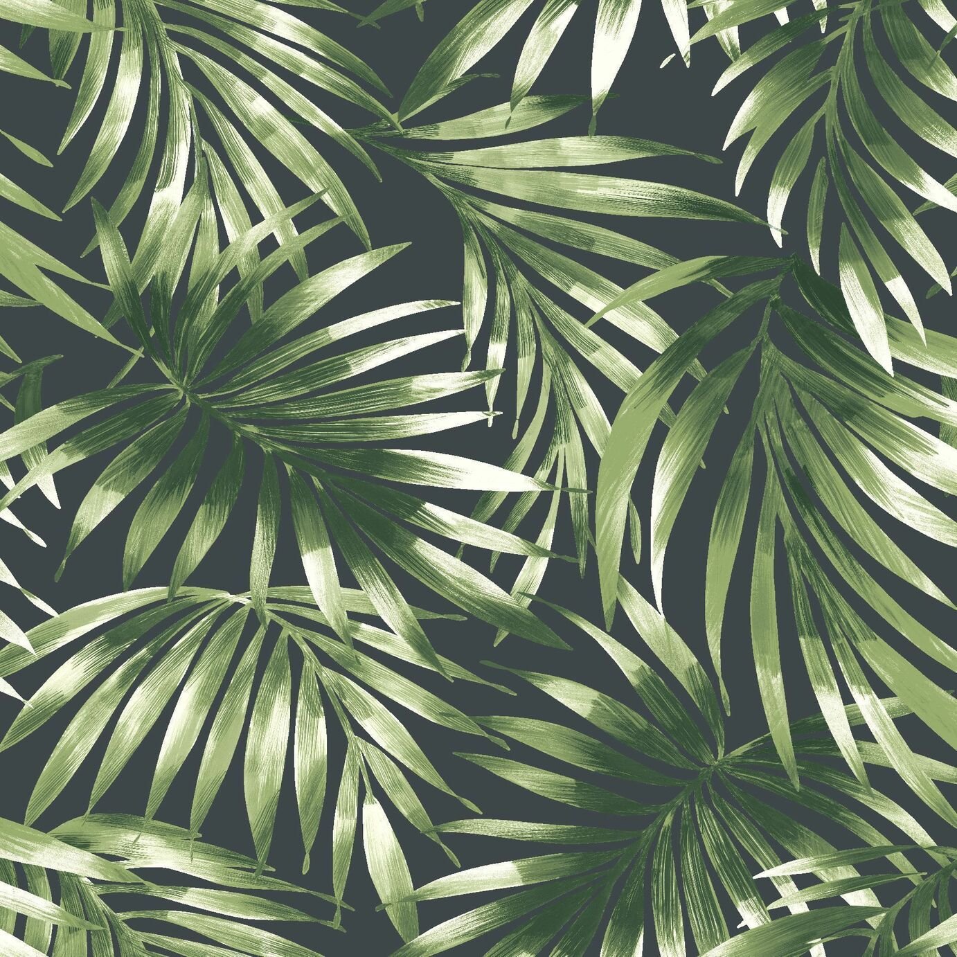 Superfresco Easy Elegant Leaves Green Wallpaper