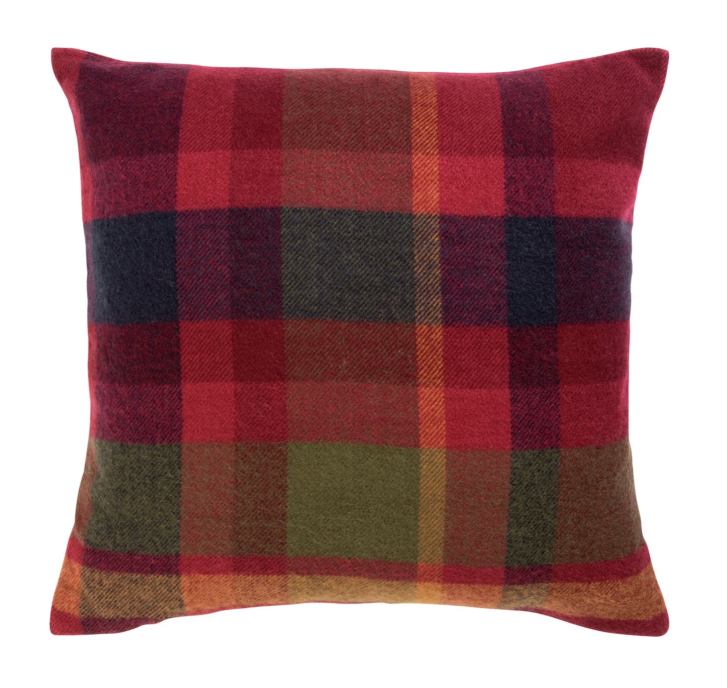 Argos Home Check Print Cushion - 43x43cm