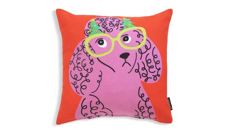 Argos best sale pink cushions