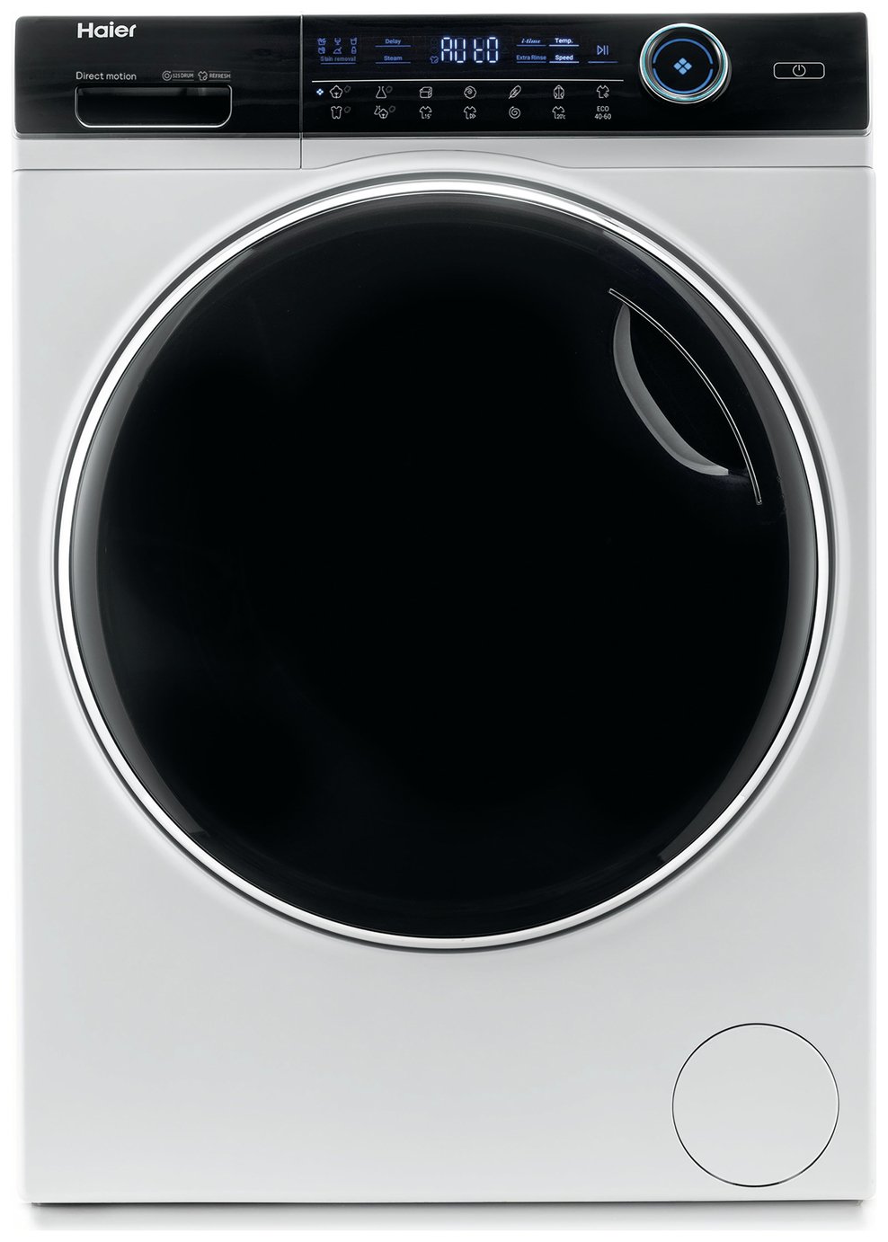 Haier HW100 Series 7 10KG 1400 Spin Washing Machine - White
