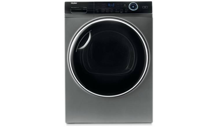 Haier HD90 A2979S 9KG Heat Pump Tumble Dryer - Graphite