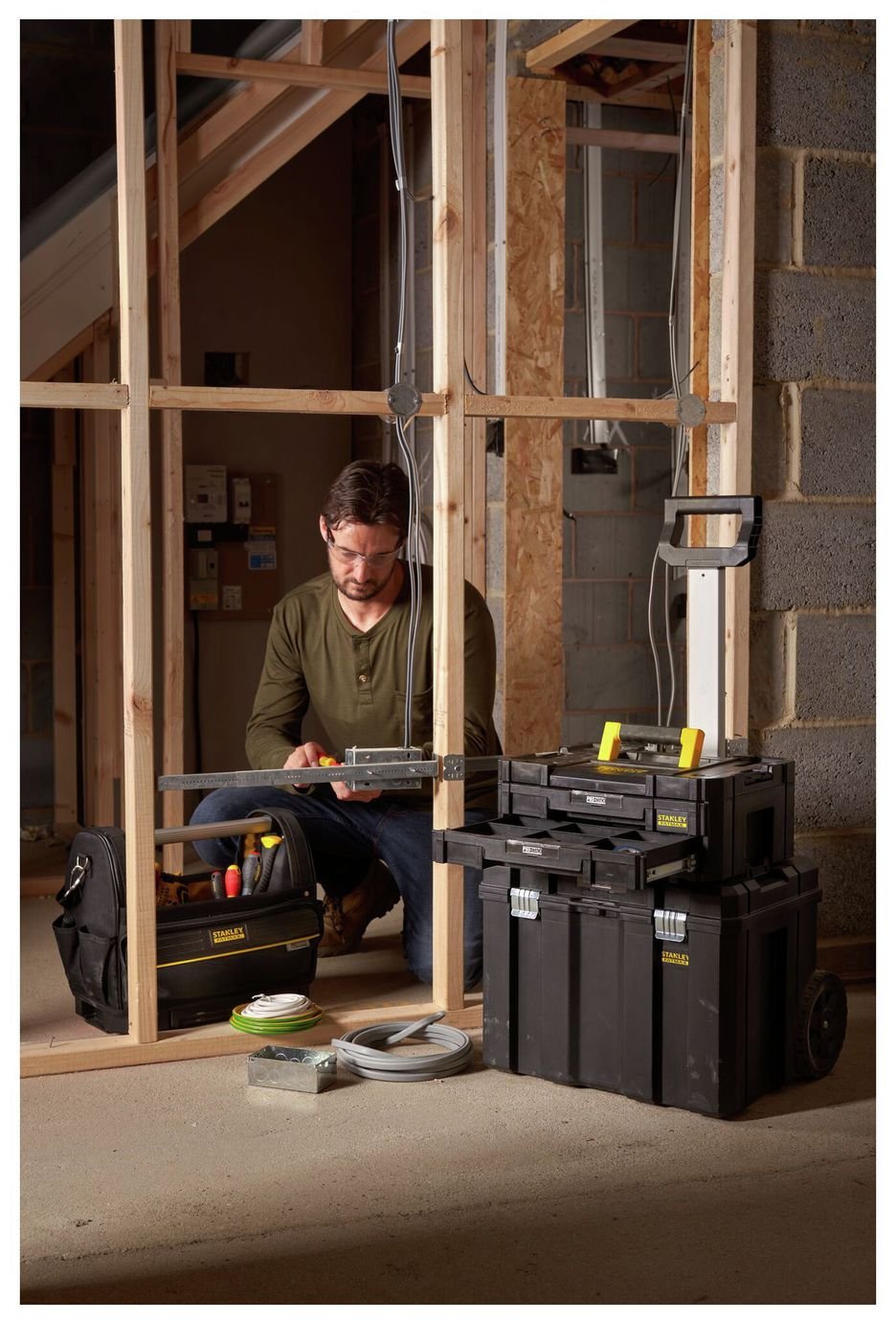 STANLEY FATMAX PRO-STACK 3 in 1 moduleerbare opbergkoffers