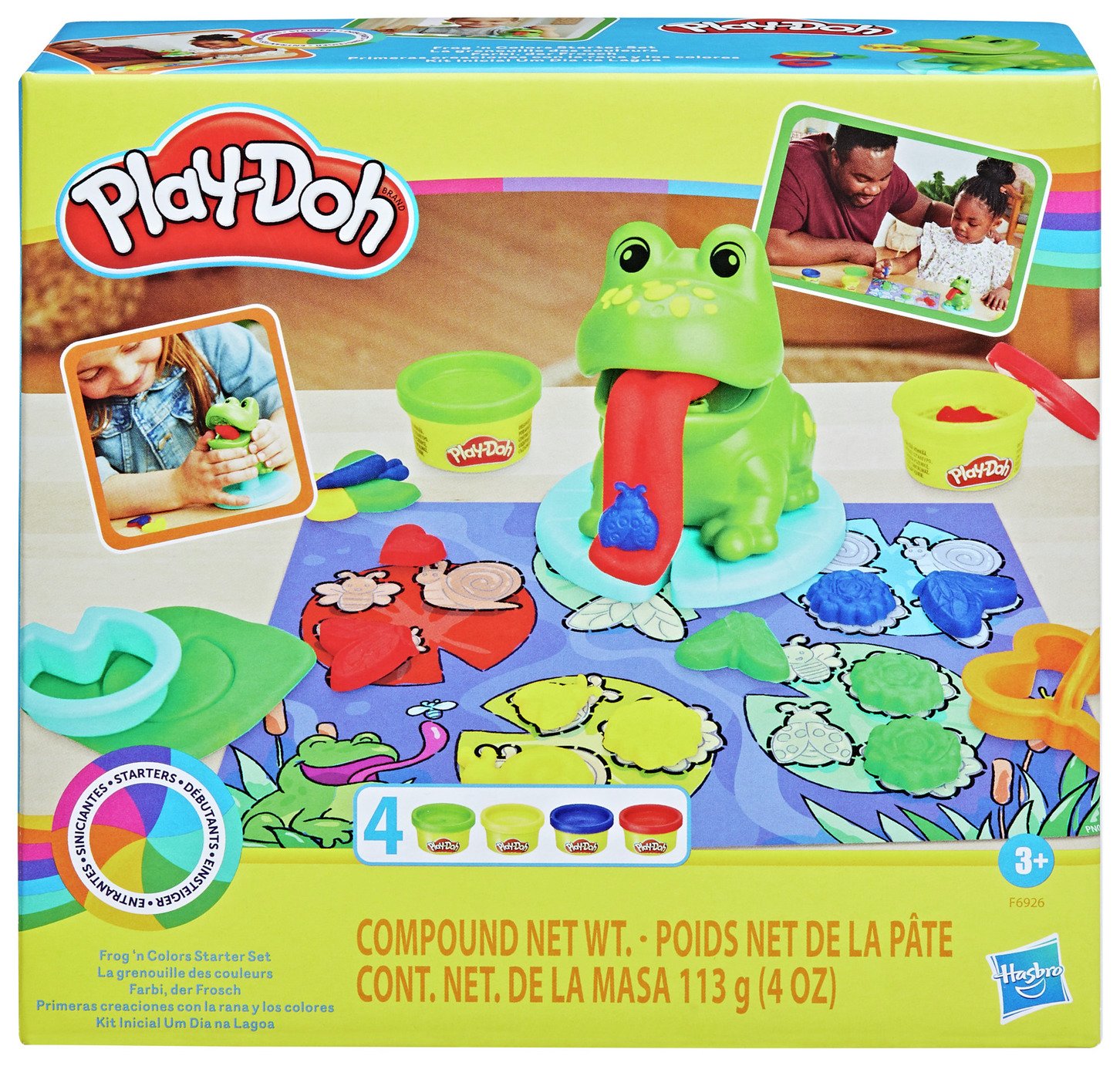 Play-Doh Frog \'n Colours Starter Set with Playmat