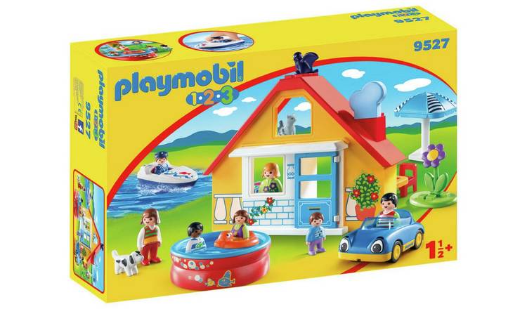 Buy Playmobil 9527 123 Holiday Cottage Playset Limited Stock