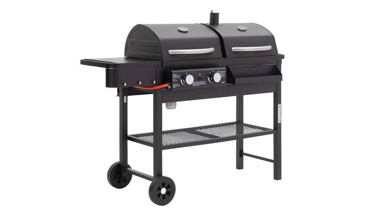 Buy Dual Fuel Charcoal & Gas Combi BBQ | Barbecues | Argos