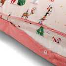 Sainsbury's Home The Night Before Xmas Print Bedding Set Blush