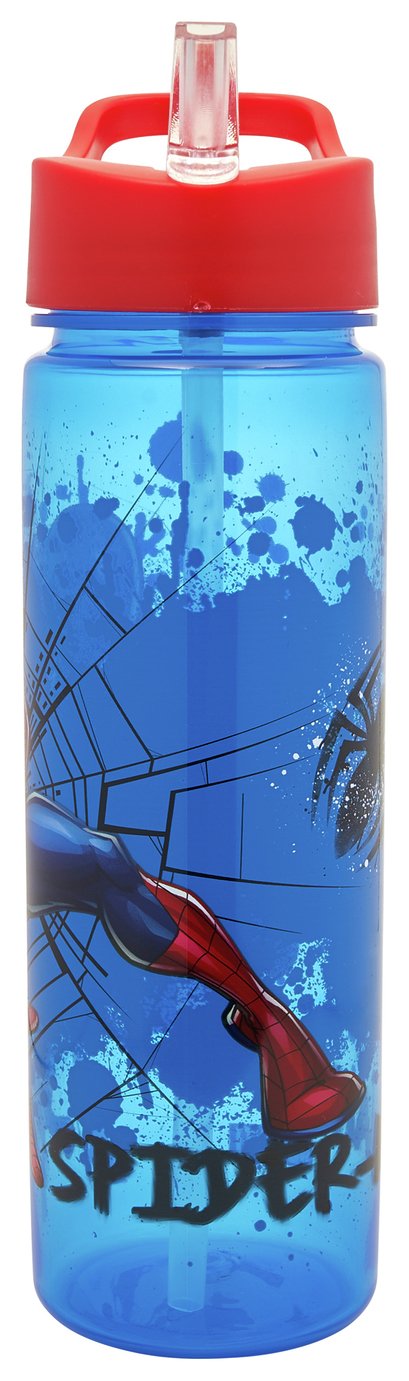 Spider-Man Blue And Red Sipper Water Bottle - 600ml