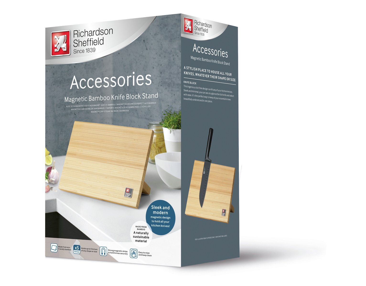 Richardson Sheffield Bamboo Magnetic Knife Block Review