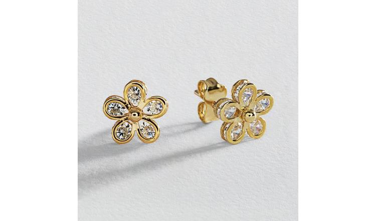 Argos 9 carat hot sale gold earrings