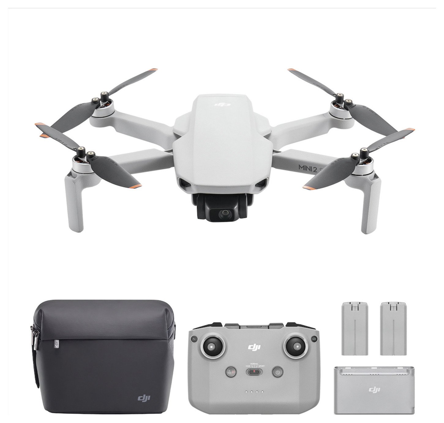 DJI Mini 2 SE Fly More Drone Combo - Grey