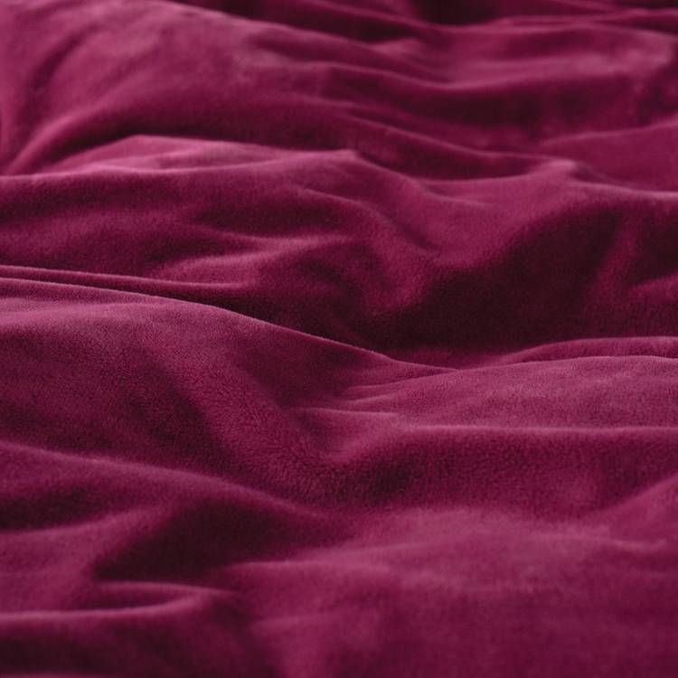 Habitat Slinky Fleece Berry Bedding Set - Single 0