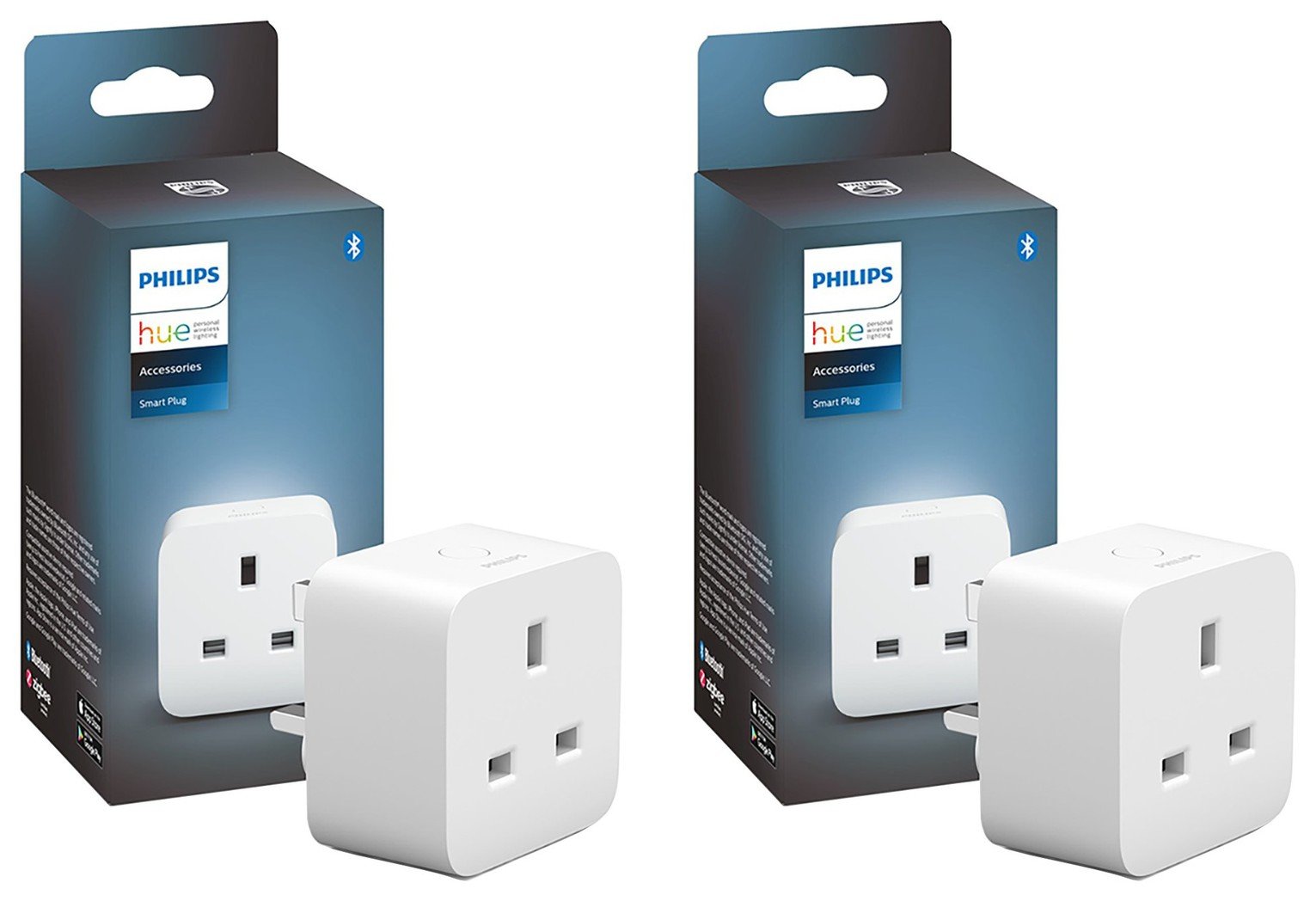 Philips Hue Smart Plug with Bluetooth - 2 Pack