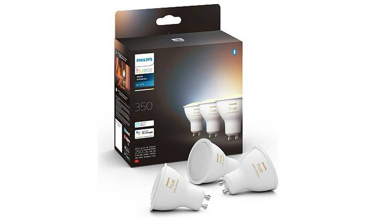 Hue gu10 white ambiance deals twin pack