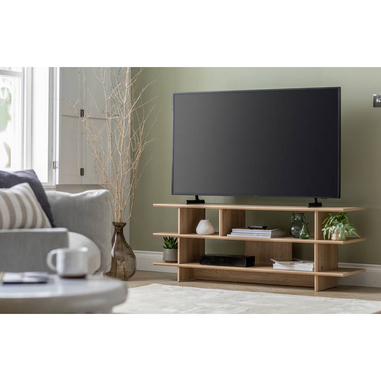 Habitat Raymond TV Unit - Oak  0