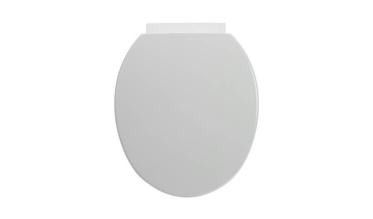 Argos Home Anti Bacterial toilet Seat -  Grey 