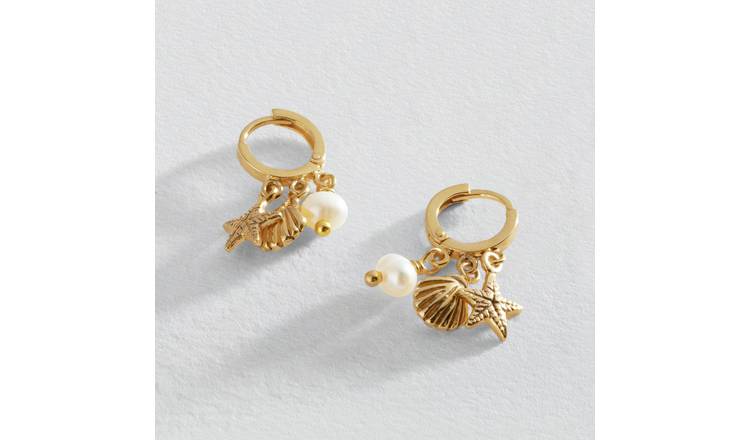 Argos pearl deals drop earrings