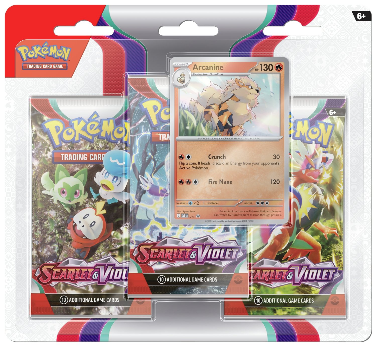 Pokémon TCG: Scarlet & Violet Booster Blister 3 Pack