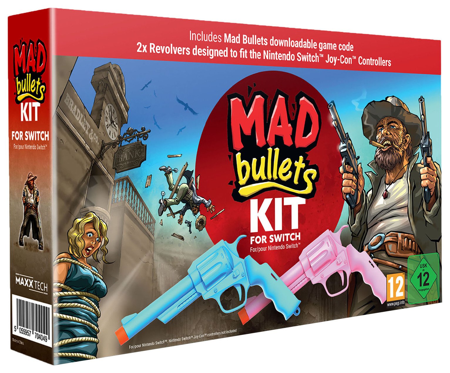 Maxx Tech Mad Bullets Kit For Nintendo Switch