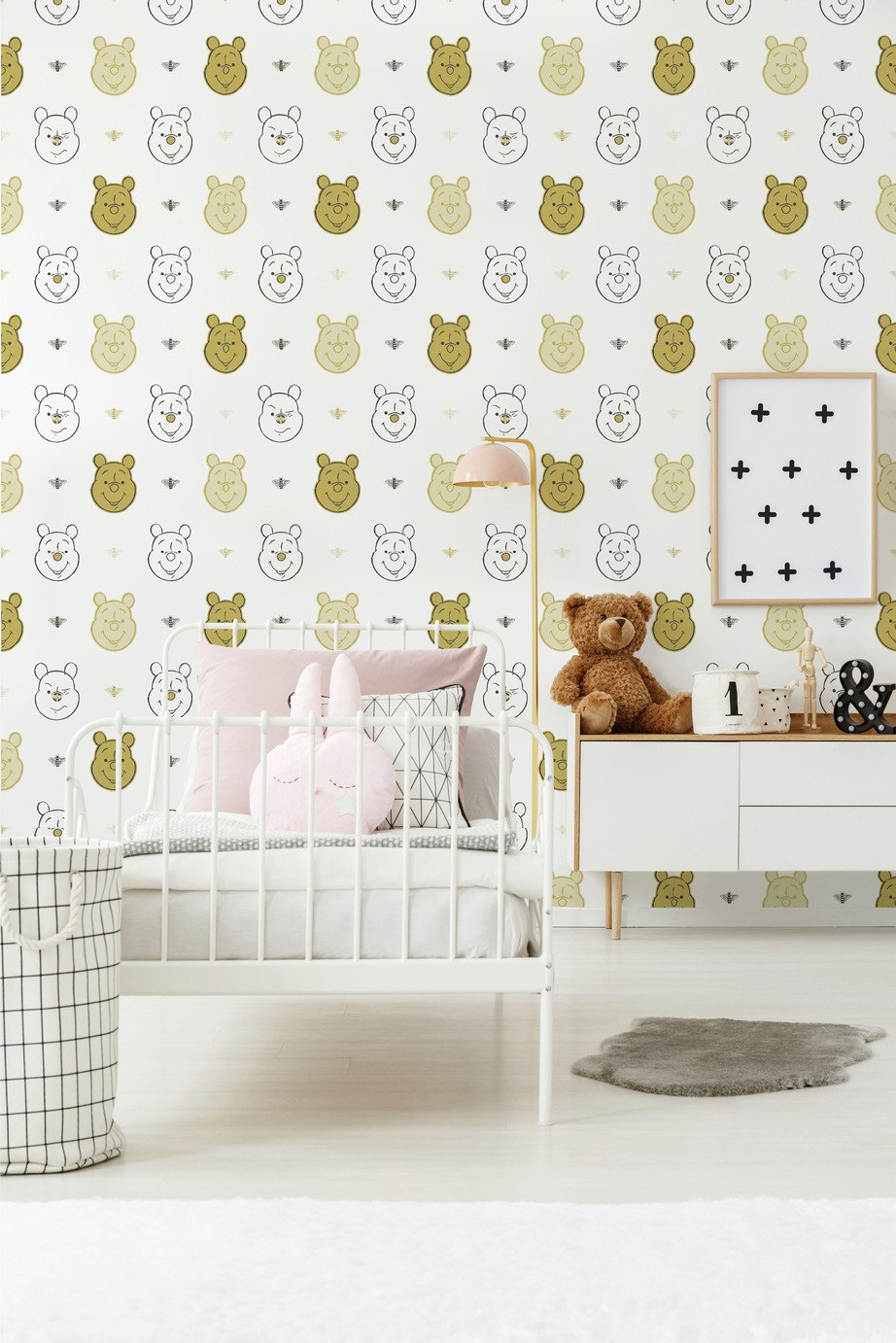 Disney Winnie the Pooh Bee Gold Wallpaper Review