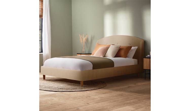 Silentnight Evana Superking Fabric Bed Frame - Beige