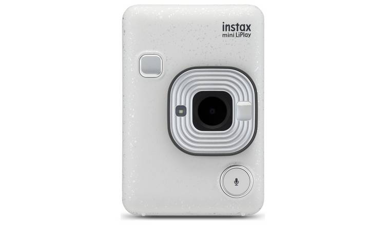 Buy instax Mini LiPlay Instant Camera - White | Instant cameras | Argos