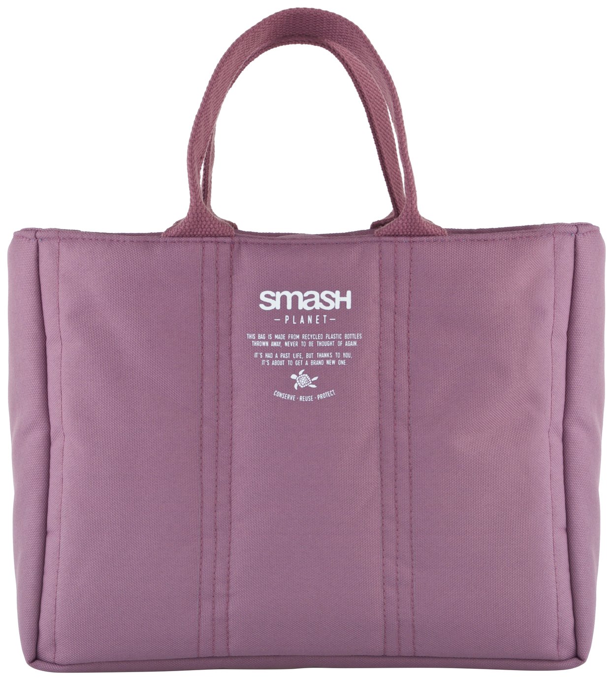 Smash Planet Mulberry Tote Lunch Bag