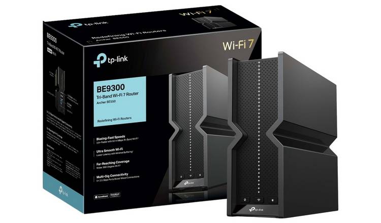 TP-Link BE9300 Tri-Band Wi-Fi 7 Router