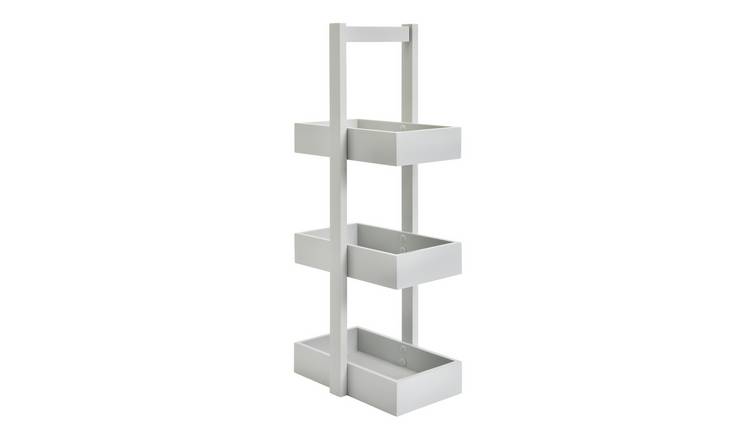 Buy Argos Home 3 Tier Caddy Grey Shower and bath storage Argos