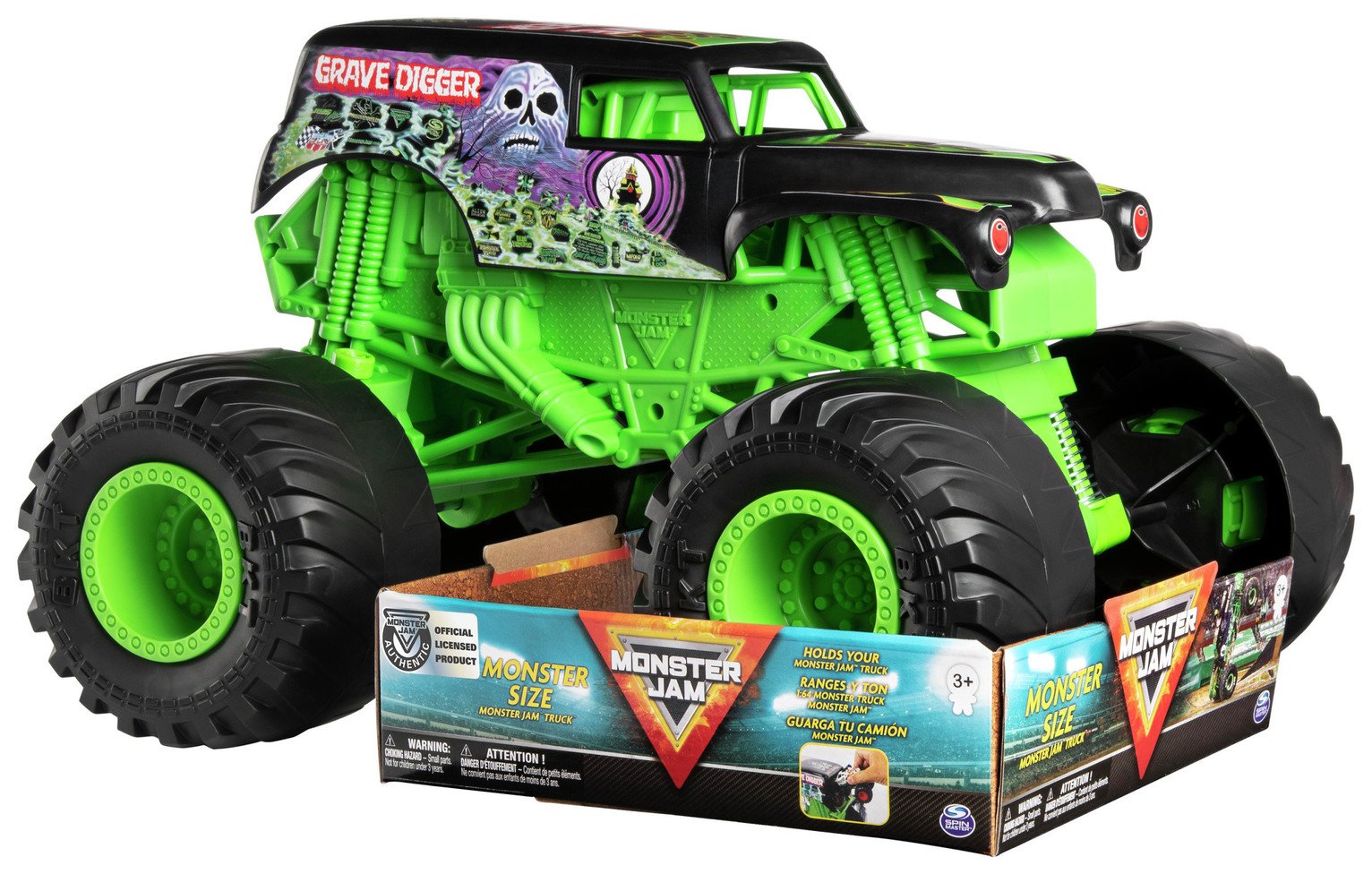 Monster Jam Grave Digger 1:10 Monster Truck
