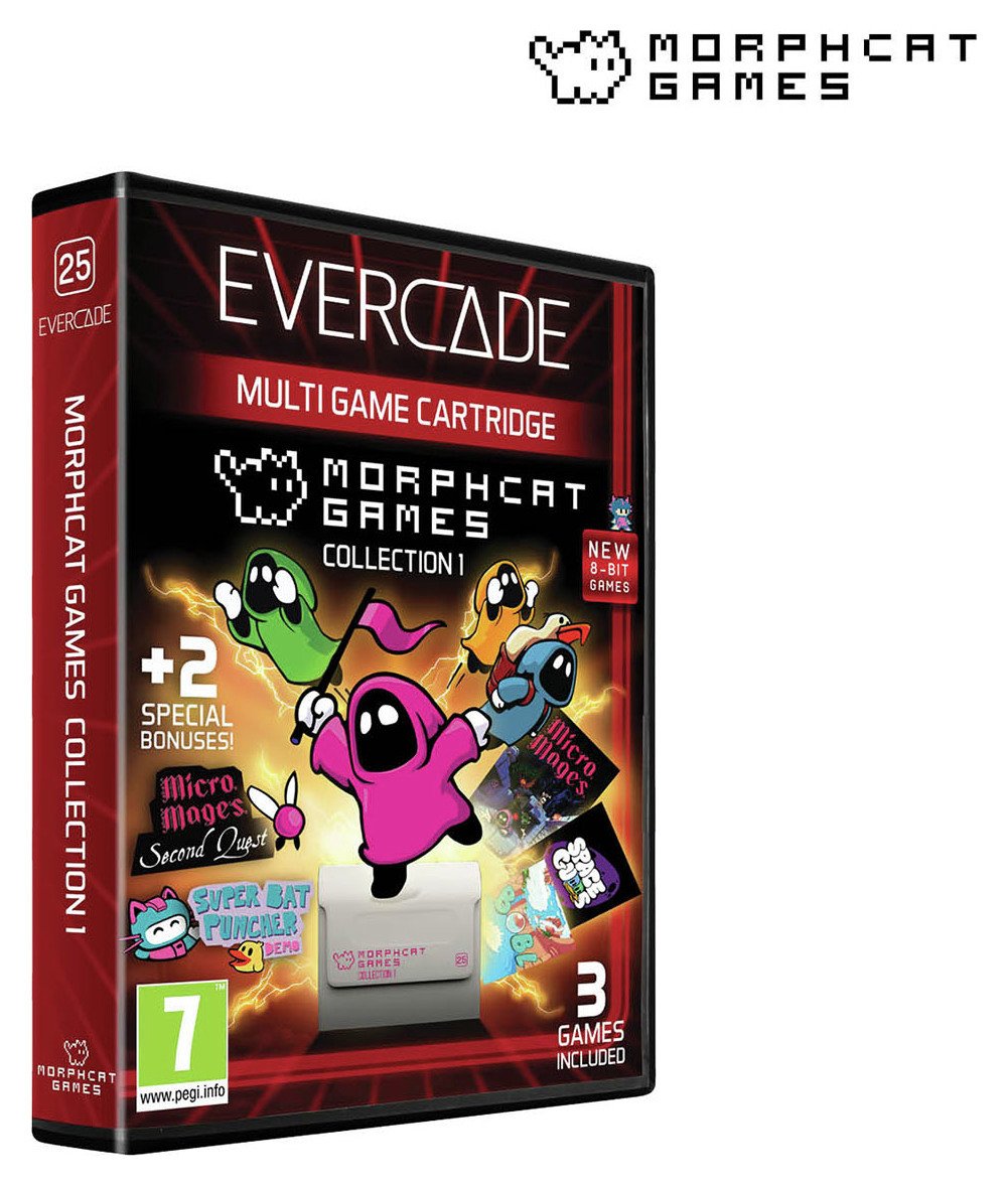 Evercade Cartridge 25: Morphcat Games Collection 1