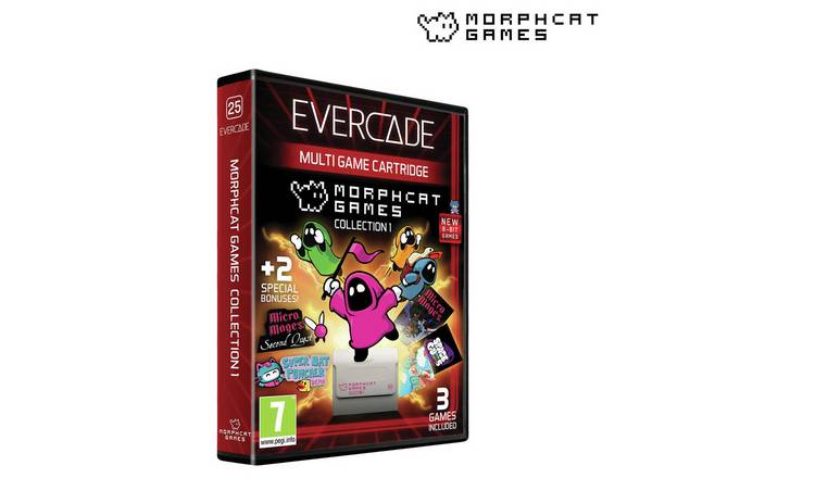 Evercade Cartridge 25: Morphcat Games Collection 1