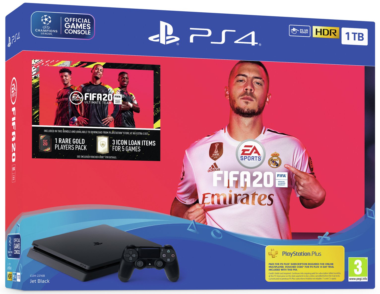 Sony PlayStation FIFA 18 1TB with FIFA 18 Ultimate Team Icons and Rare  Player Pack Games Consoles - Zavvi US