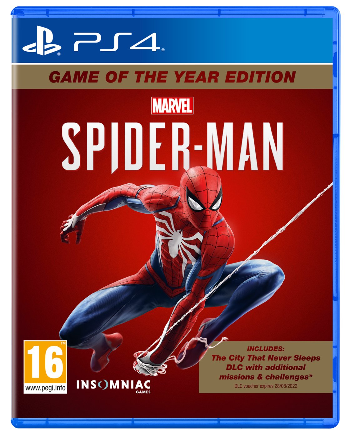 spider man ps4 game of the year