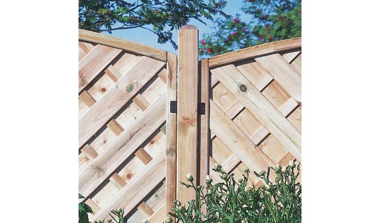 Forest Garden 6ft Ultima Fence Post x4