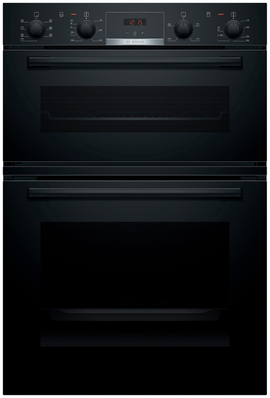 Bosch MBS533BB0B 60cm Built In Double Electric Oven - Black