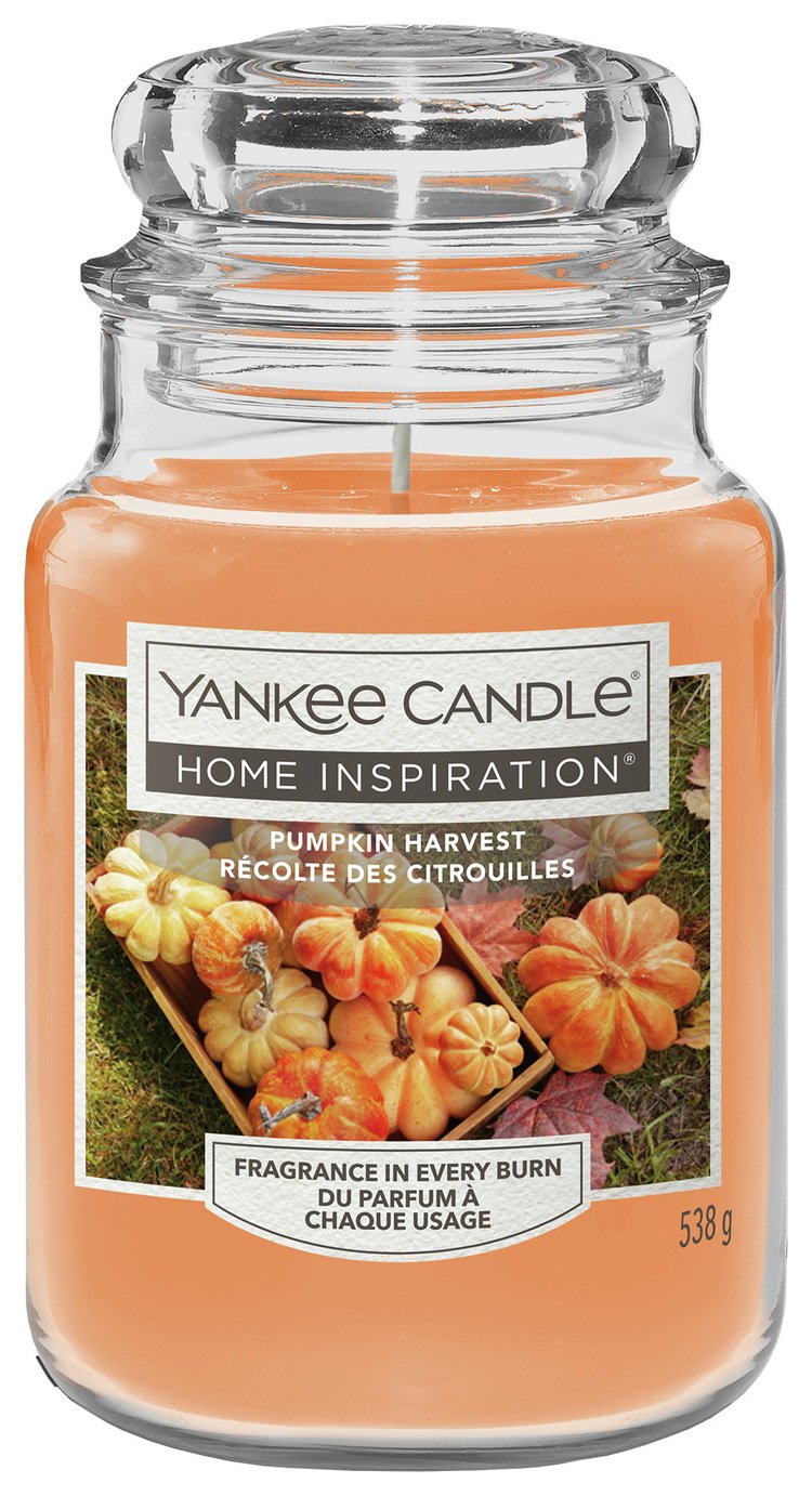 Yankee Home Inspiration Large Jar Candle - Pumpkin Harvest
