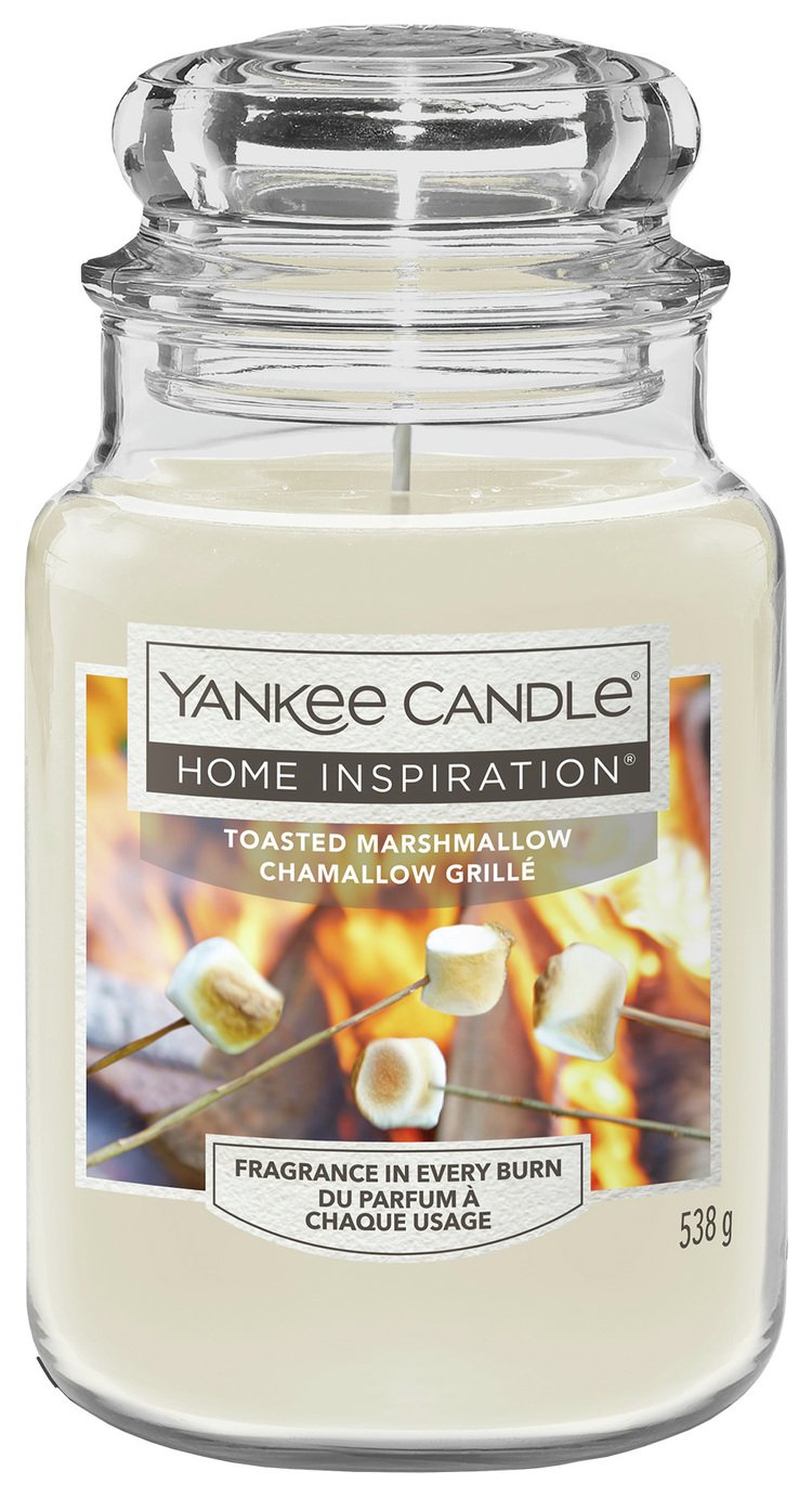 Yankee Home Inspiration Large Jar Candle Toasted Marshmallow
