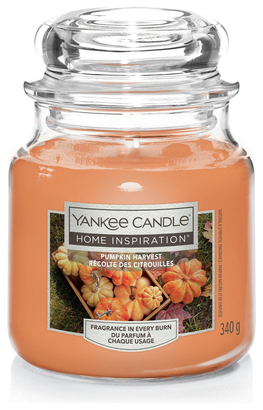 Yankee Hone Inspiration Medium Jar Candle - Pumpkin Harvest