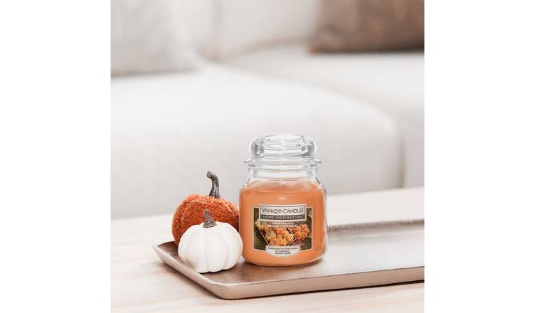 Yankee Home Inspiration Medium Jar Candle - Pumpkin Harvest