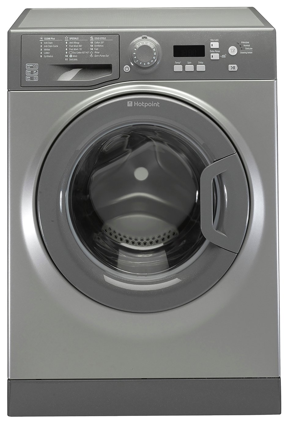 Hotpoint WMBF844G 8KG 1400 Spin Washing Machine - Graphite