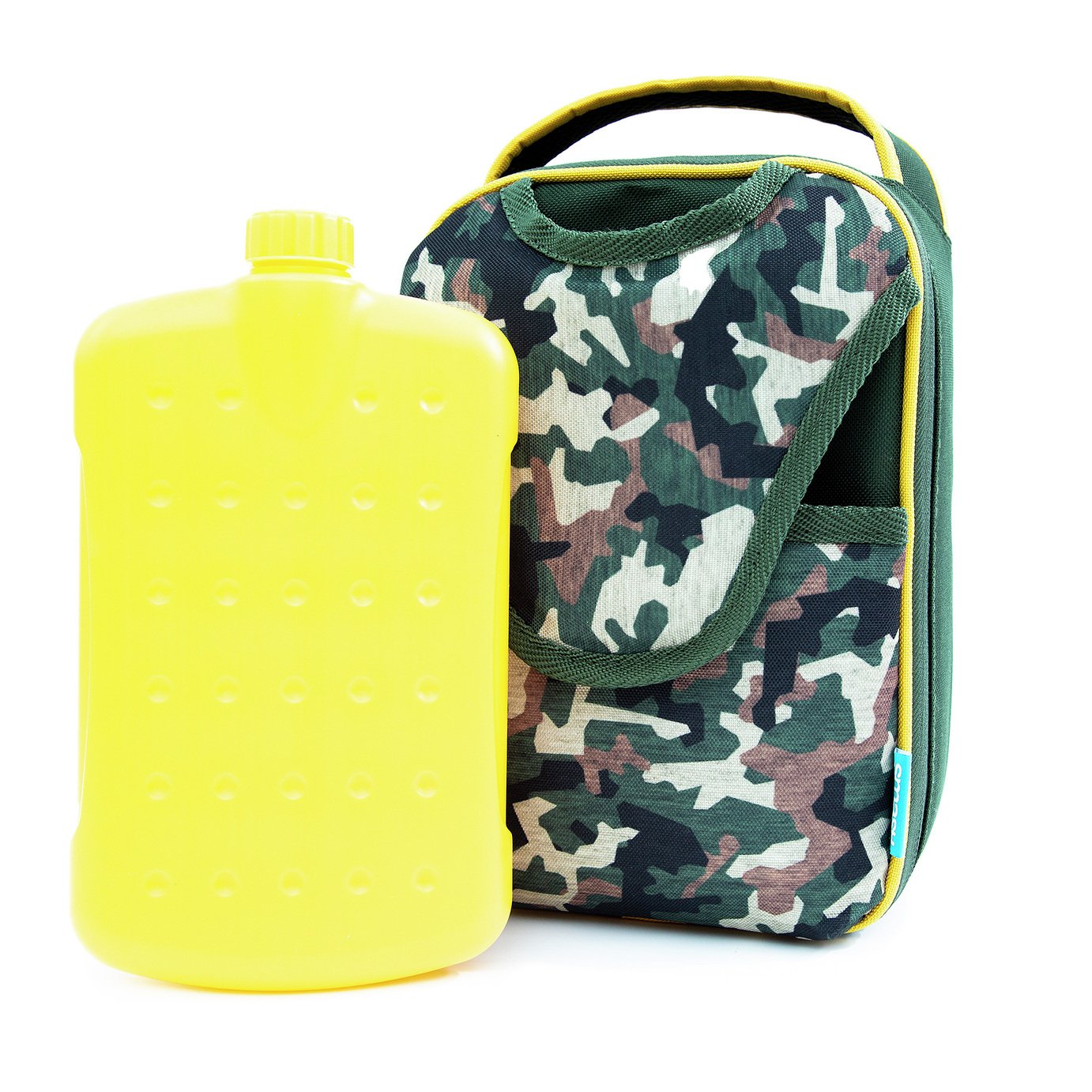 Camo Messenger Lunch Bag with Bottle Review