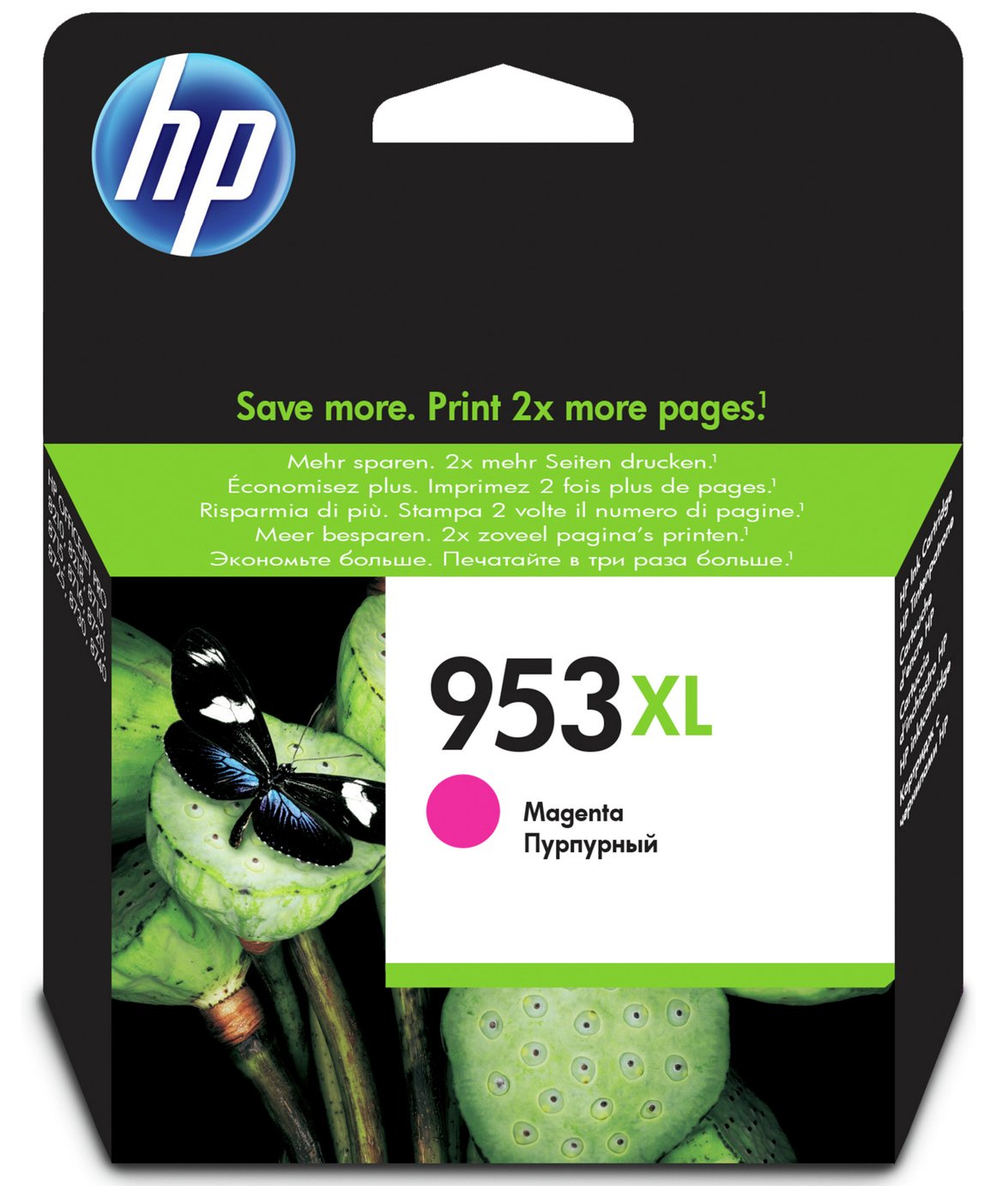 HP 953XL High Yield Original Ink Cartridge - Magenta