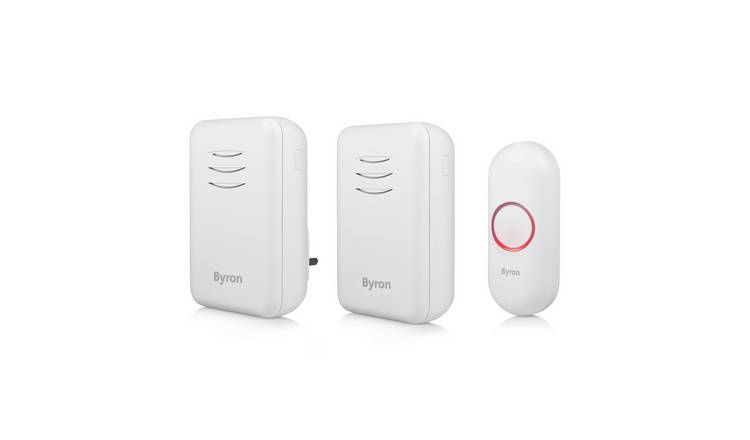 Byron DBY-22314 150m Wireless Doorbell - Pack of 2