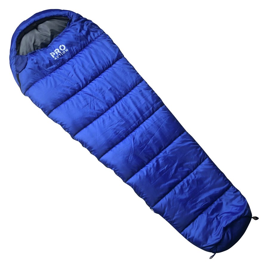 Pro Action 300GSM Adult Mummy Sleeping Bag