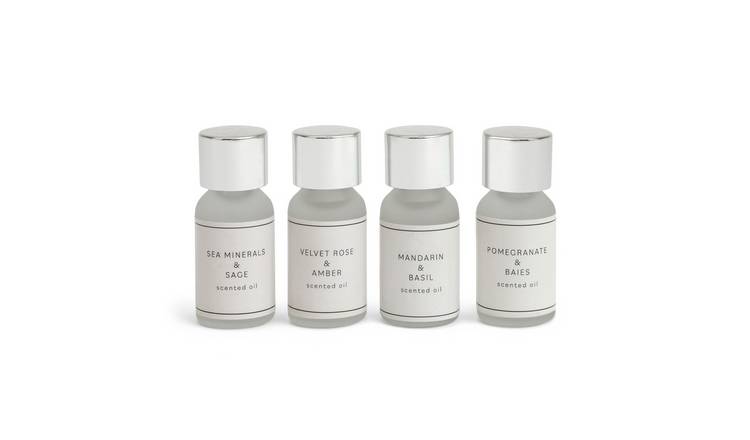 Buy Habitat Luxe Diffuser Oil Set - Pack of 4 - Scented | Reed ...