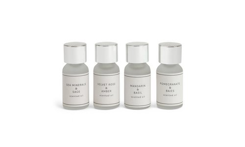 Habitat Luxe 60ml Pack of 4 Diffuser Oil Set - Scented