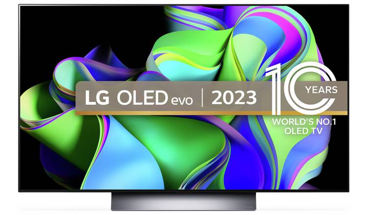 LG 48 Inch OLED48C36LA Smart 4K UHD HDR OLED Freeview TV