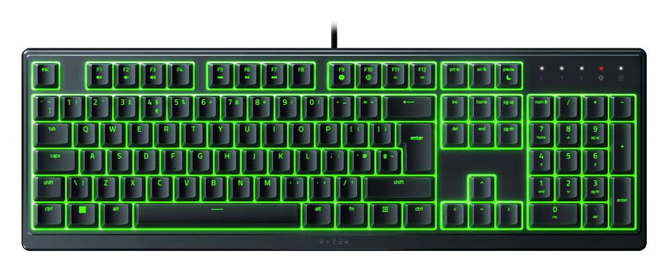 Razer ORNATA V3 X Wired Gaming Keyboard - Black