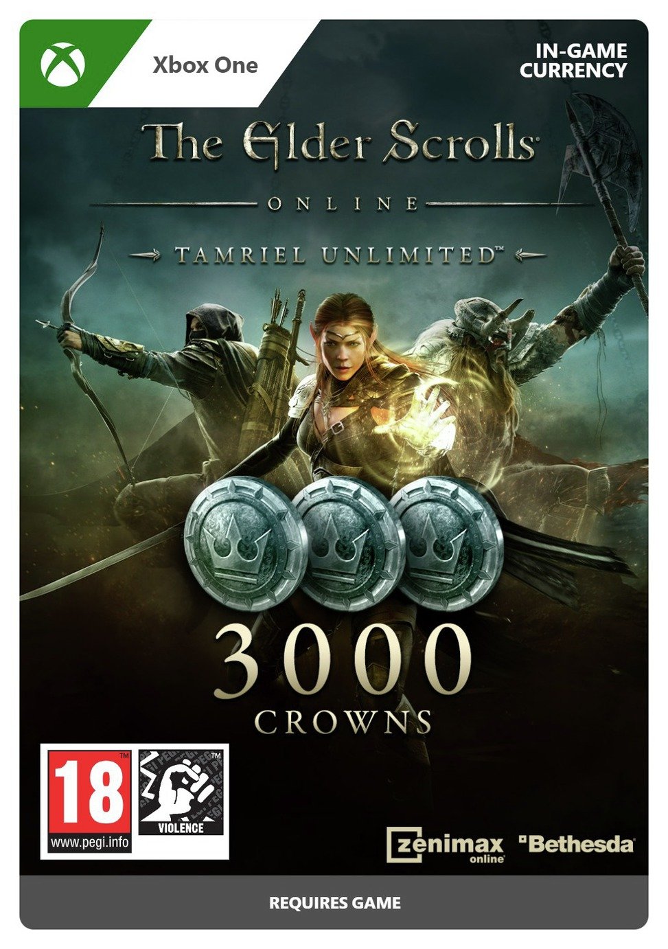 The Elder Scrolls Online: Tamriel Unlimited 3000 Crowns Xbox